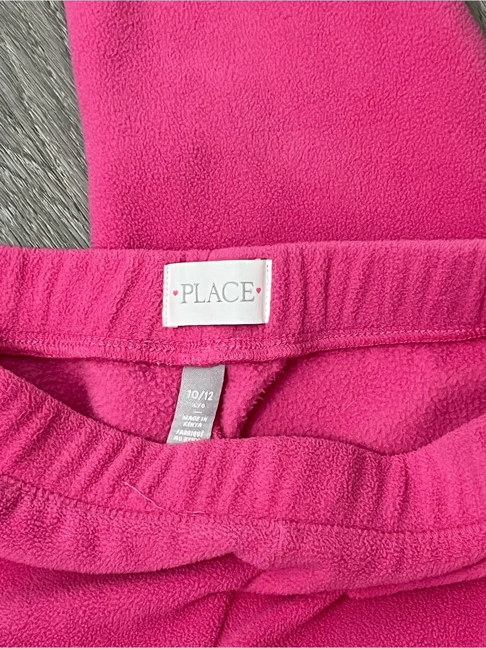 X3 The Children's Place Fleece Sweatpants Girls Large 10-12